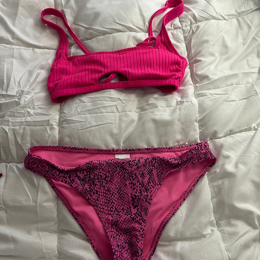 Two piece bathing suit